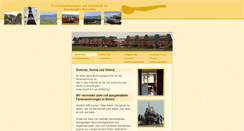 Desktop Screenshot of ferienwohnung-ameland.de